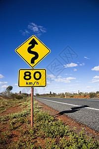 澳大利亚路牌警告路标干旱旅行运输乡村照片速度假期地区图片