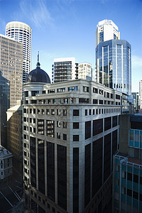 澳大利亚悉尼市中心天际城市建筑旅行景观建筑学摩天大楼照片市中心图片
