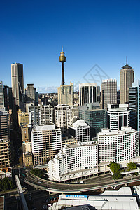 澳大利亚悉尼市中心天际市中心建筑假期城市地标建筑学摩天大楼风景景观图片