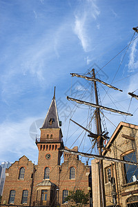 历史建筑 澳大利亚地标帆船桅杆城市照片风光旅行尖顶风帆假期图片