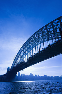 澳大利亚悉尼旅游城市风光港口建筑学旅行照片蓝色建筑景观图片