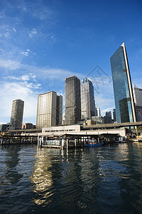 澳大利亚悉尼旅行车站城市摩天大楼假期反射景观建筑旅游环形图片