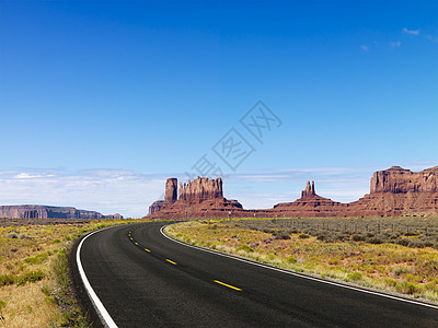 景色沙漠高速公路照片乡村沥青运输台面旅游旅行假期公路曲线图片