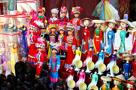 木偶旅行文化戏服展示木头传统神话传说艺术剧院图片