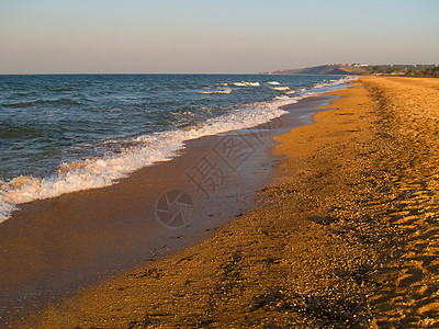 空海桃假期季节海浪海景风景热带场景孤独寂寞蓝色图片