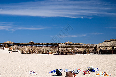 红海沙滩图片