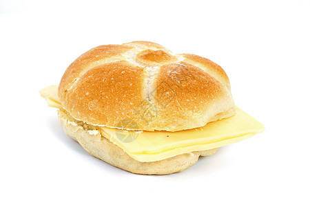 桑威奇早餐熟食面包金子宏观烹饪食物篮子小麦包子图片