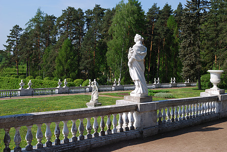 园圃白色公园财产绿色雕塑雕像大理石背景图片