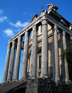 罗马论坛寺庙图片