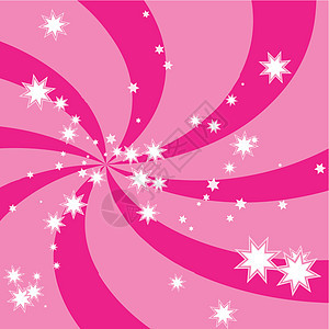 抽象背景星星艺术粉色分形背景图片