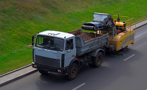 清洁道路图片