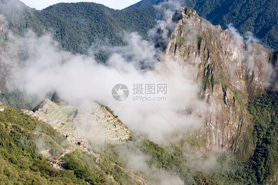 马丘皮楚帝国马丘避难所游客踪迹比丘历史历史性世界图片