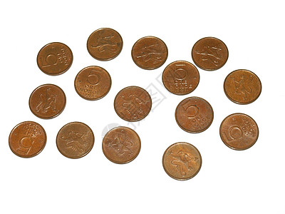 旧的挪威硬币矿石图片