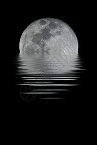 满月月星体卫星圆圈海洋天体反射硒学黑色新月月亮图片