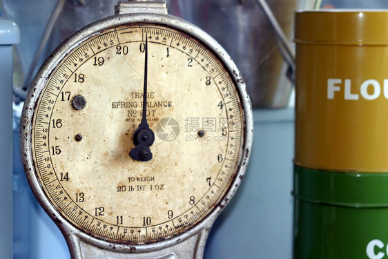 盐土厨房测量展示古董机器平衡黑色贸易商业金属图片