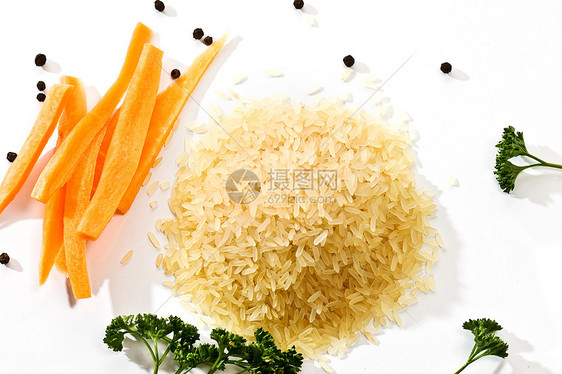 大米饭种子食品食物粮食玉米爬坡小费香菜图片
