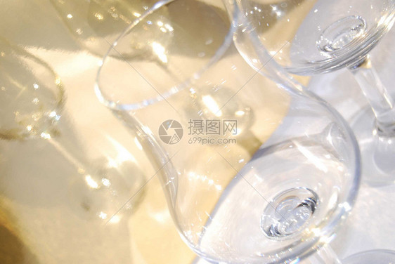 菜单背景金子环境桌子水晶手工玻璃反射图片