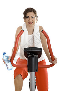 健身锻练机器火车数字卫生运动女孩有氧运动训练工作体操图片