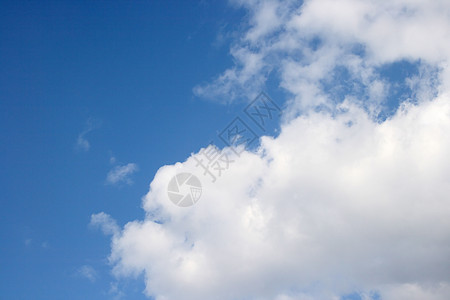 蓝色天空中的云朵气象气候太阳天堂天气阳光图片