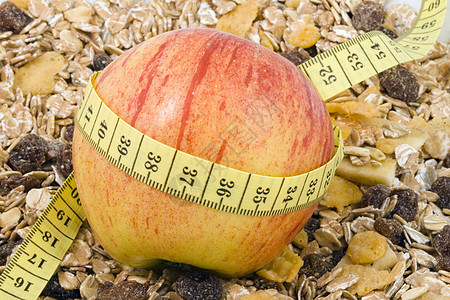 健康饮食节食水果保健厘米午餐营养重量小麦损失谷物图片