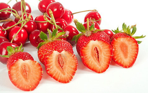 草莓种子工作室植物甜点农业白色早餐蔬菜养分浆果图片