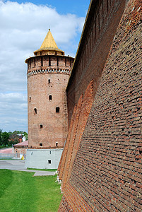 堡垒墙和塔楼图片