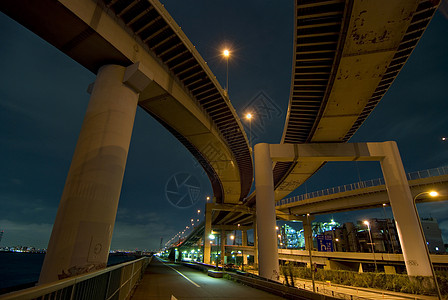 夜晚的车高速公路交叉路口速度驾驶团体街道运动蓝色运输交通设备灯光背景