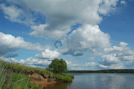 Tverskaya地区 伏尔加河图片