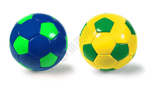 足球球圆形皮革乐趣团队黄色运动绿色娱乐蓝色闲暇图片