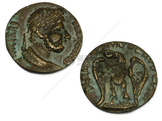 罗马帝国的硬币帝国青铜图片