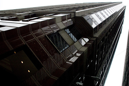 芝加哥建筑大楼公寓窗户玻璃砖成就特色全球地点城市对比度图片