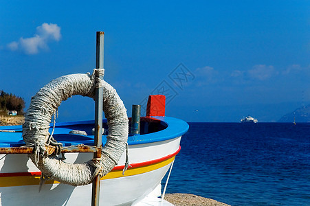 西西里渔民船图片
