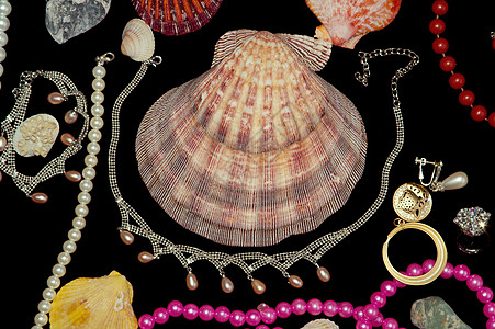 装饰品项链橱窗礼物体力劳动珠宝珍珠样品珠子图片
