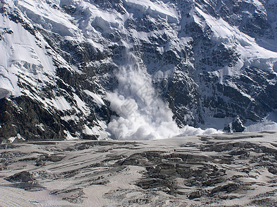 雪崩天气冒险太阳远足土地山脉天际旅行顶峰岩石图片