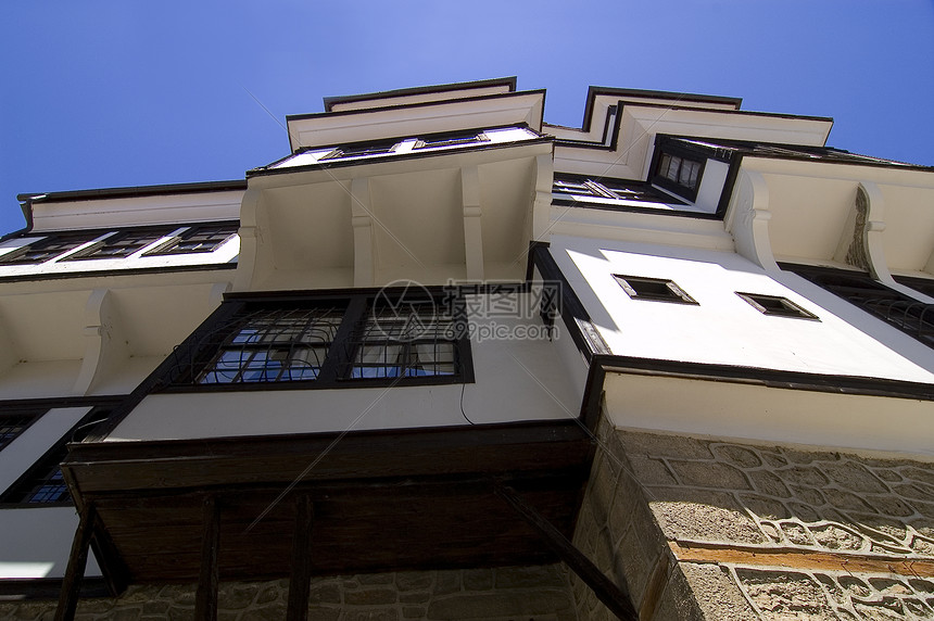 传统住房 马其顿奥赫里德财产文化住宅吸引力博物馆景观历史性指导房子建造图片