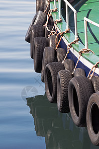 对象绳索航海软垫气动震惊船体港口海洋轮胎保险杠图片