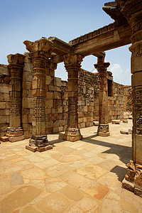 印度古老的废墟图片