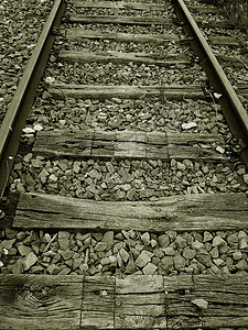 古老铁路黑色乡村白色运输背景图片