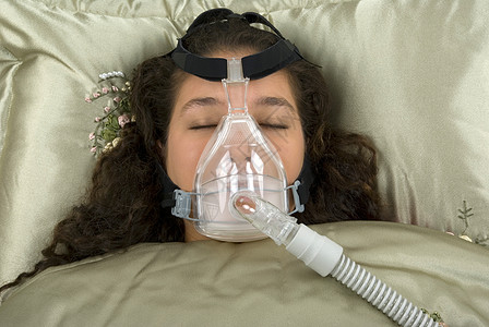 睡眠Apnea保险愈合女孩鼻音疾病呼吸机面具药品治疗女士图片