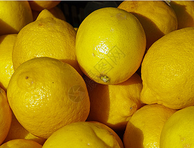 柠檬果汁黄色食物蔬菜水果背景图片