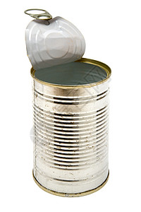 拉斯蒂罐罐头装罐包装白色垃圾拉环戒指罐装食物贮存图片