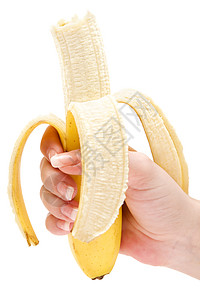 吃香蕉味道皮肤热带营养水果饥饿小吃零食饮食甜点背景图片
