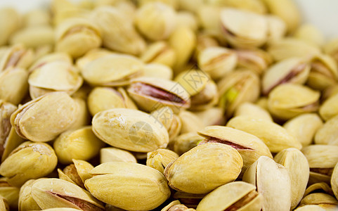 Pistachios 螺旋藻开心果小吃盐渍种子宏观坚果图片