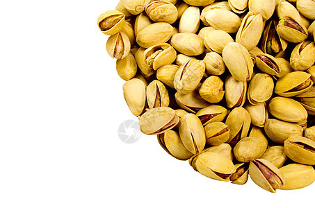 Pistachios 螺旋藻盐渍开心果种子小吃宏观坚果图片