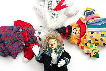 小丑四重奏数字玩具马戏团微笑艺术手工娃娃男性傻子帽子图片