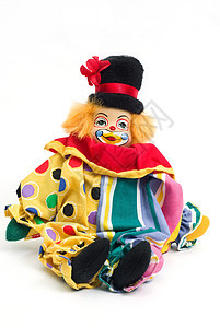 小丑娃娃塑像数字马戏团手工工艺傻子男性艺术玩具帽子图片