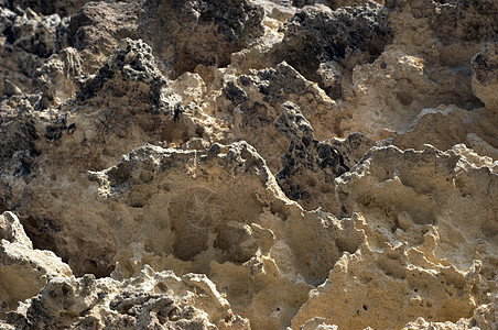 被风化的石灰岩悬崖图片