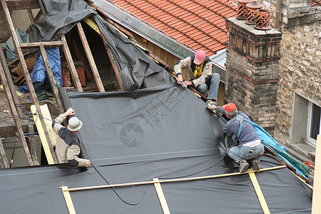 木匠活动职业劳动者构造合作建设者屋顶木工工人装修图片