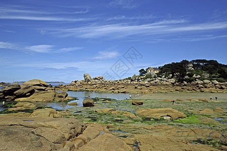 普卢马纳克 岩石花岗岩帝国海岸地貌风景高清图片