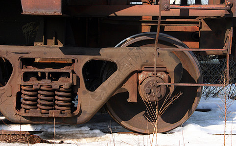 火车轮铁轨机件古董陆地方式车辆货运蒸汽交通工具车厢图片